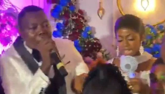 Couple turn their wedding reception into a prayer crusade in Anambra State (video)