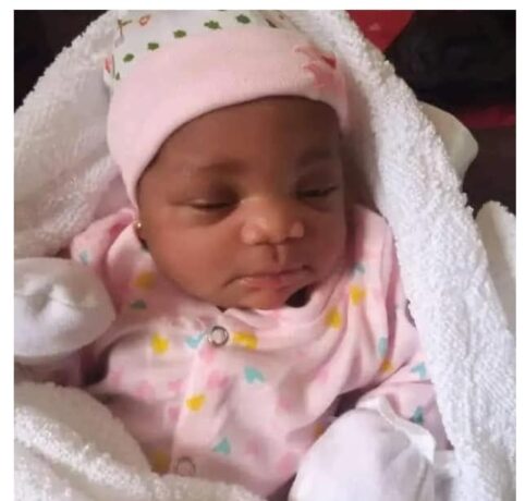 Nigerian  Man who droves a Burning Tanker To  A Safe place Welcomes  Baby with His wife(Photos)