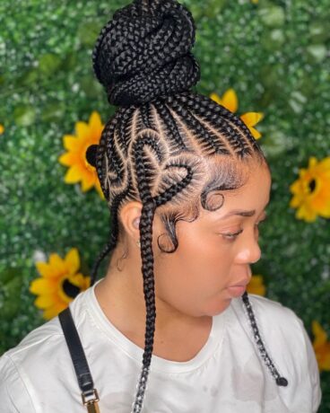 50+ Beautiful And Affordable Braids Hairstyles For Black Women in 2023 