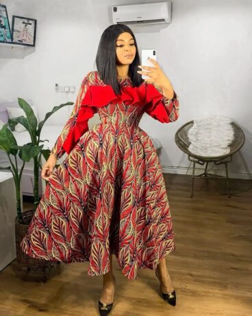 2023 Eye-popping and Sophisticated Ankara dress Styles For African Ladies