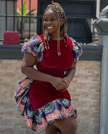 2023 New And Cute Ankara Skirt And Blouse For African Women