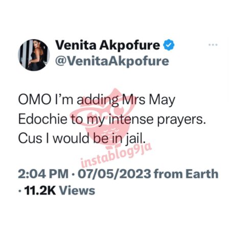 Nigerians Drags Yul Edochie second wife, Jude Austin as she thank God for fighting battles for Her(Video)
