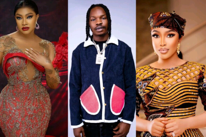“Stop clout chasing with what is going on” Angela Okorie drags Tonto Dikeh over Naira Marley, she reacts
