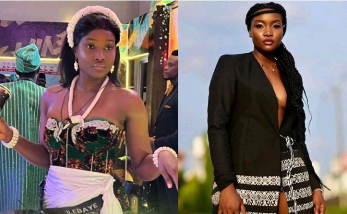 “This girl never see Money Before Oo” – fans come for Ilebaye for posting her account details online after winning 120 million