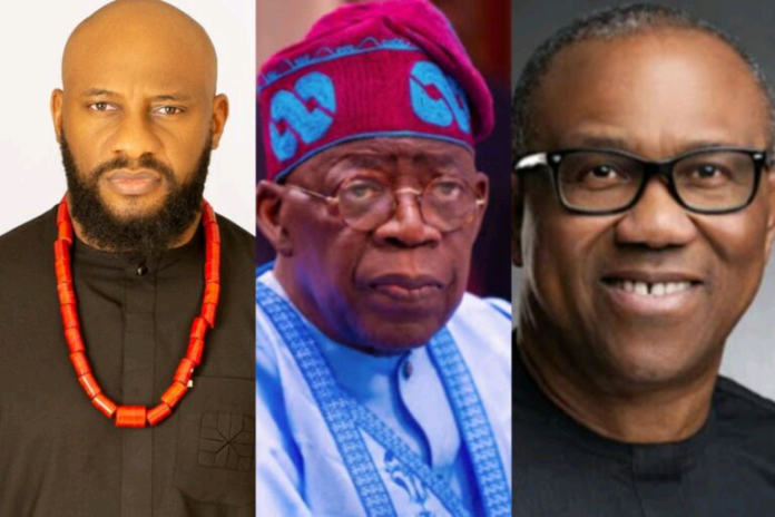 “His time will come but the next 8 years is for Jagaban” Yul Edochie declares love for Peter Obi amid his newfound support for President Tinubu