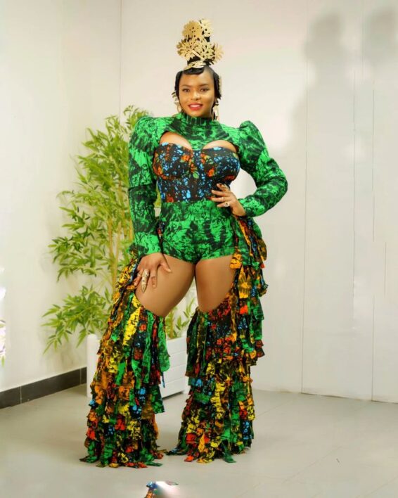 Yemi Alade at the African Cup of Nation opening ceremony