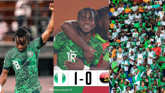 Nigerians Jubilates As Super Eagles Beat Angola