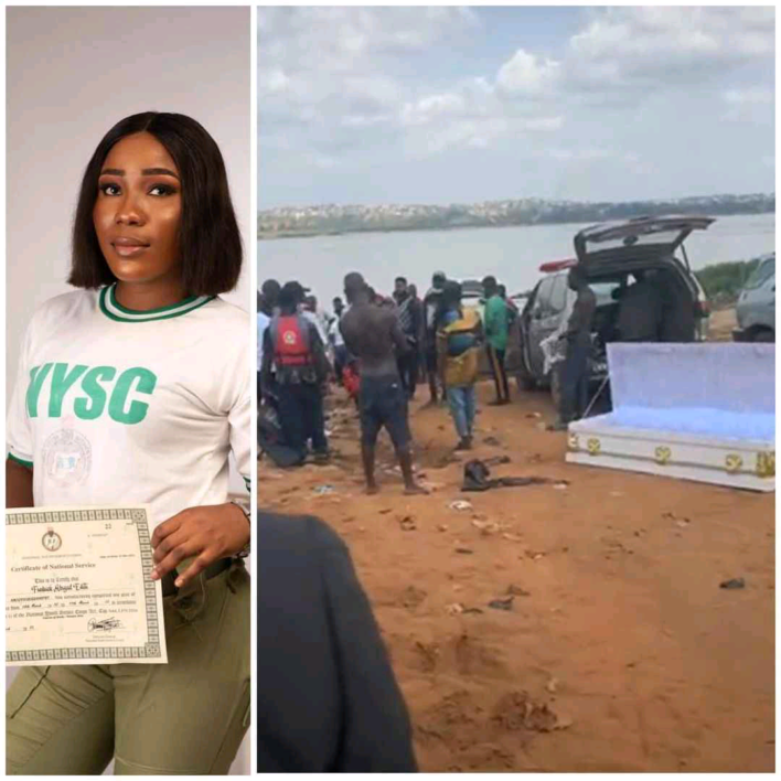 Body of Makeup Artiste, Abigail Frederick, Who D!ed in Boat Mishap With Jnr Pope Exhumed